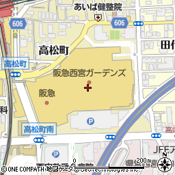 マザーリーフ ティースタイル 阪急西宮ガーデンズ店周辺の地図