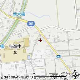 静岡県浜松市中央区市野町1380周辺の地図