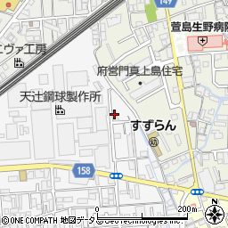 大阪府門真市上野口町2-19周辺の地図