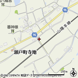 岡山県岡山市東区瀬戸町寺地686周辺の地図