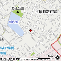 兵庫県加古川市平岡町新在家1958-13周辺の地図