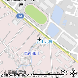 静岡県浜松市中央区西山町1839周辺の地図