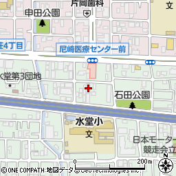 兵庫県尼崎市水堂町3丁目周辺の地図