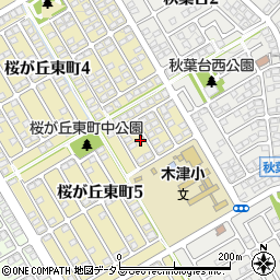 兵庫県神戸市西区桜が丘東町5丁目17-3周辺の地図