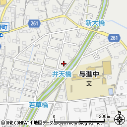 静岡県浜松市中央区市野町1421周辺の地図