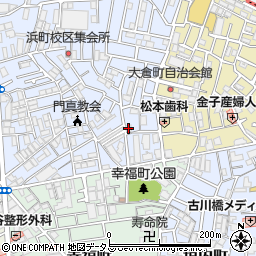 田部医院周辺の地図