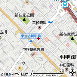 兵庫県加古川市平岡町新在家2丁目270周辺の地図