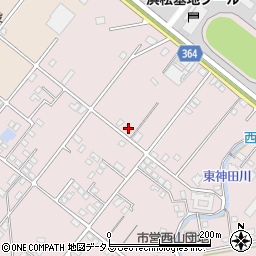 静岡県浜松市中央区西山町1955周辺の地図