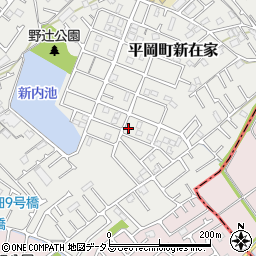 兵庫県加古川市平岡町新在家1958-42周辺の地図