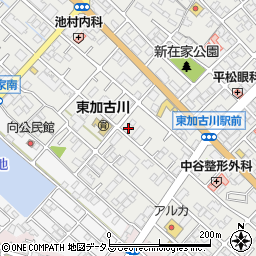 兵庫県加古川市平岡町新在家130-19周辺の地図