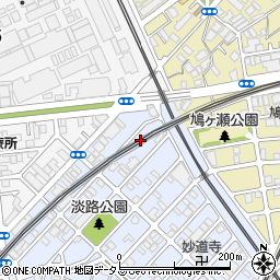 佐野塗装株式会社　大阪支店周辺の地図