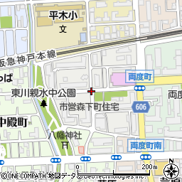 〒662-0846 兵庫県西宮市森下町の地図