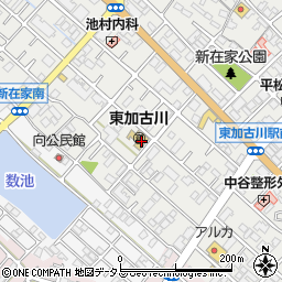 兵庫県加古川市平岡町新在家184-1周辺の地図