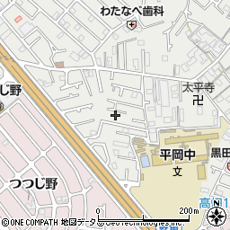兵庫県加古川市平岡町新在家1754-15周辺の地図
