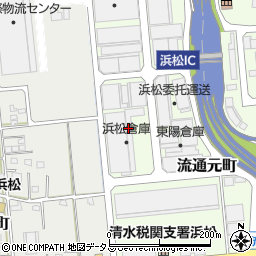 静岡県浜松市中央区流通元町6周辺の地図