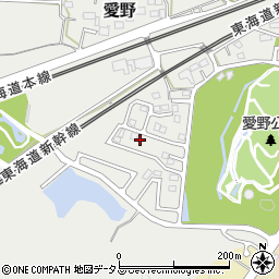 静岡県袋井市愛野3124-34周辺の地図