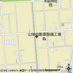 静岡県磐田市豊田周辺の地図