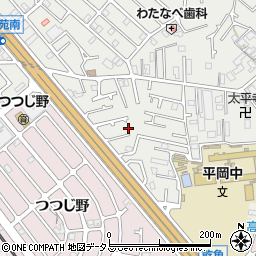 兵庫県加古川市平岡町新在家1740-9周辺の地図