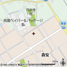 兵庫県加古郡稲美町森安349周辺の地図