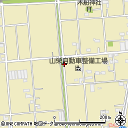 静岡県磐田市豊田周辺の地図