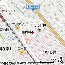 兵庫県加古川市平岡町新在家1588-22周辺の地図