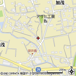 静岡県菊川市加茂1018周辺の地図