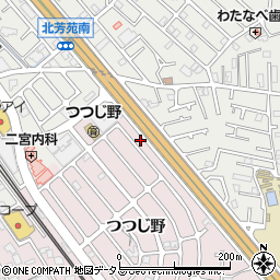 兵庫県加古川市平岡町つつじ野1-62周辺の地図