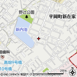兵庫県加古川市平岡町新在家1958-5周辺の地図