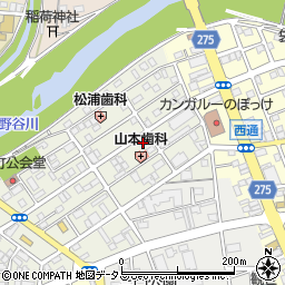 静岡県袋井市栄町9-22周辺の地図