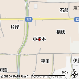 京都府木津川市加茂町観音寺小松本周辺の地図