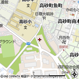兵庫県高砂市高砂町宮前町2周辺の地図