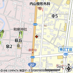 クラフトハートトーカイ　浜松幸店周辺の地図