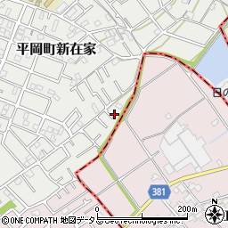 兵庫県加古川市平岡町新在家2016-6周辺の地図