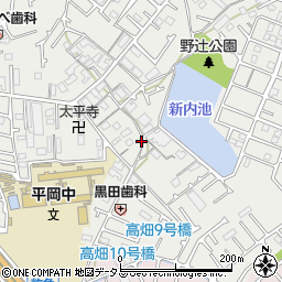 兵庫県加古川市平岡町新在家1895-4周辺の地図