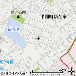 兵庫県加古川市平岡町新在家1958-22周辺の地図