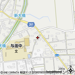静岡県浜松市中央区市野町1395周辺の地図