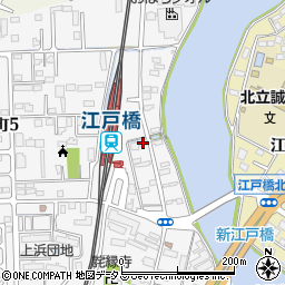 コート江戸橋周辺の地図