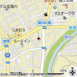 静岡県菊川市加茂5616周辺の地図