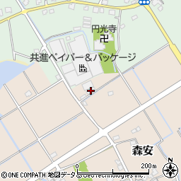 兵庫県加古郡稲美町森安339周辺の地図