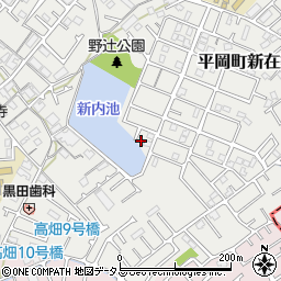 兵庫県加古川市平岡町新在家1958-69周辺の地図