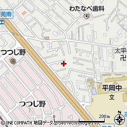 兵庫県加古川市平岡町新在家1724-21周辺の地図