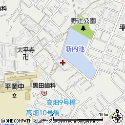 兵庫県加古川市平岡町新在家1893-2周辺の地図