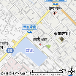 兵庫県加古川市平岡町新在家435周辺の地図