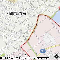 兵庫県加古川市平岡町新在家2016-9周辺の地図