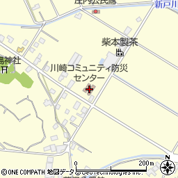 川崎コミュニティ防災センター周辺の地図
