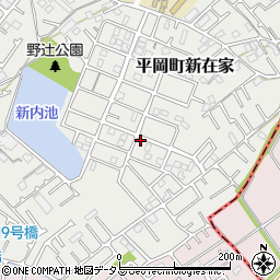 兵庫県加古川市平岡町新在家1958-83周辺の地図