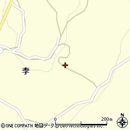 広島県神石郡神石高原町李486周辺の地図