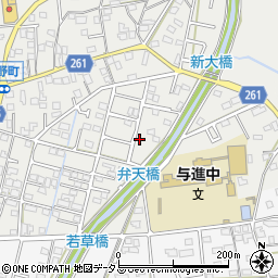 静岡県浜松市中央区市野町1431周辺の地図
