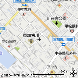 兵庫県加古川市平岡町新在家130-21周辺の地図