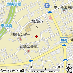静岡県菊川市加茂5117周辺の地図